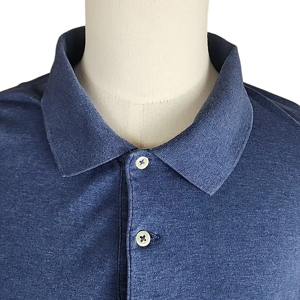 Polo Ralph Lauren Mens Big 4XB Slort Sleeve Polo Shirt Blue